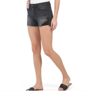 Indigo Rein High Waist Jean Shorts Size 7/27